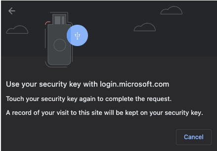 FIDO2 Security Key Touch Guide