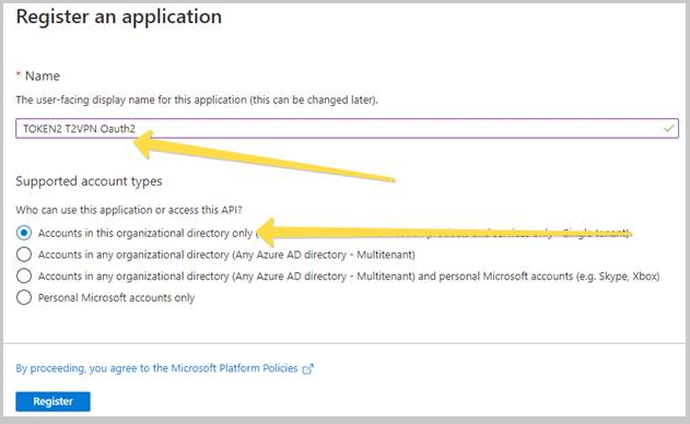 TOTPRadius :  Azure AD (Microsoft Entra ID) Proxy mode