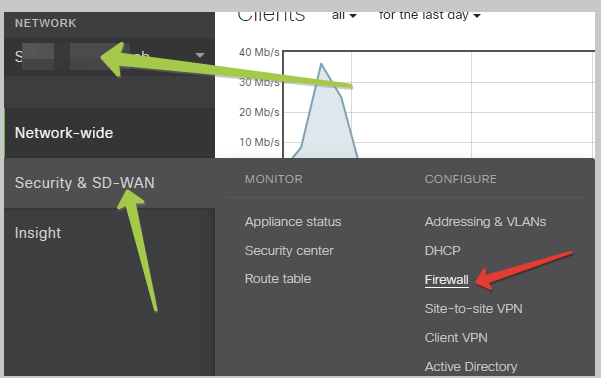 TOTPRadius Network configuration